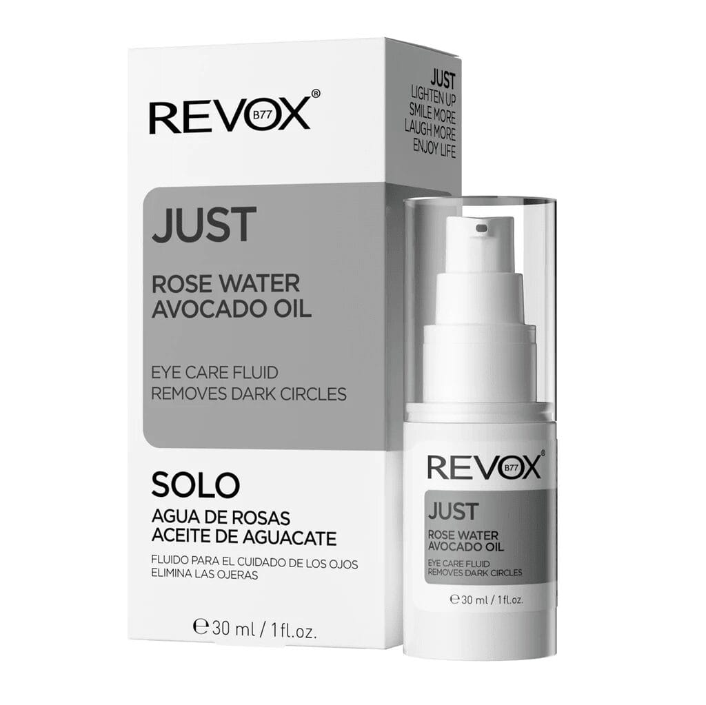 JUST Fluide Contour des Yeux à L'huile D'avocat et à L'eau de Rose